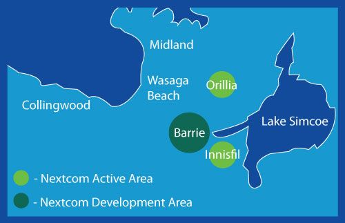 Wireless Networks Area Coverage Map
